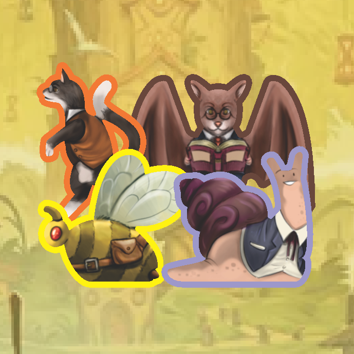 Adesivos para Everdell- Caixa base + Bellfaire