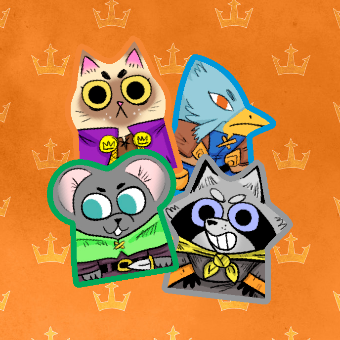 Adesivos para Root - Caixa base